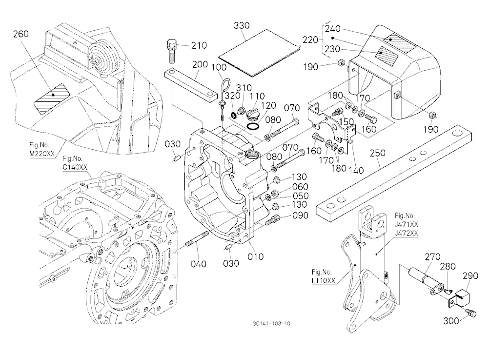 Pto(540/1000) Conversion Kit (Gear Case) [Option]