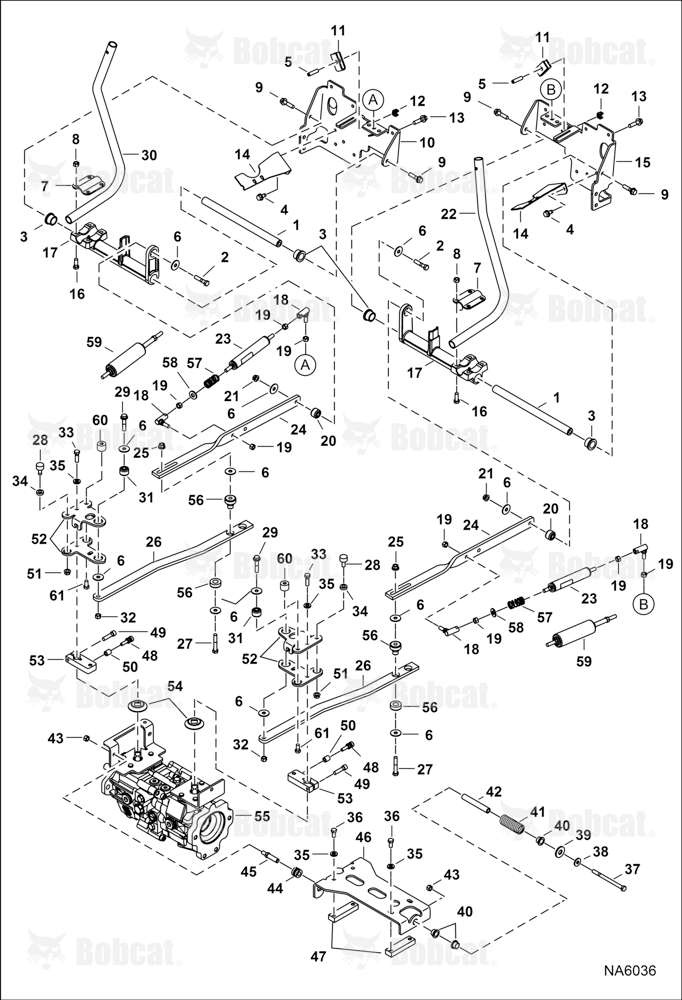 Hand Controls (Two Piece STRG Mount)