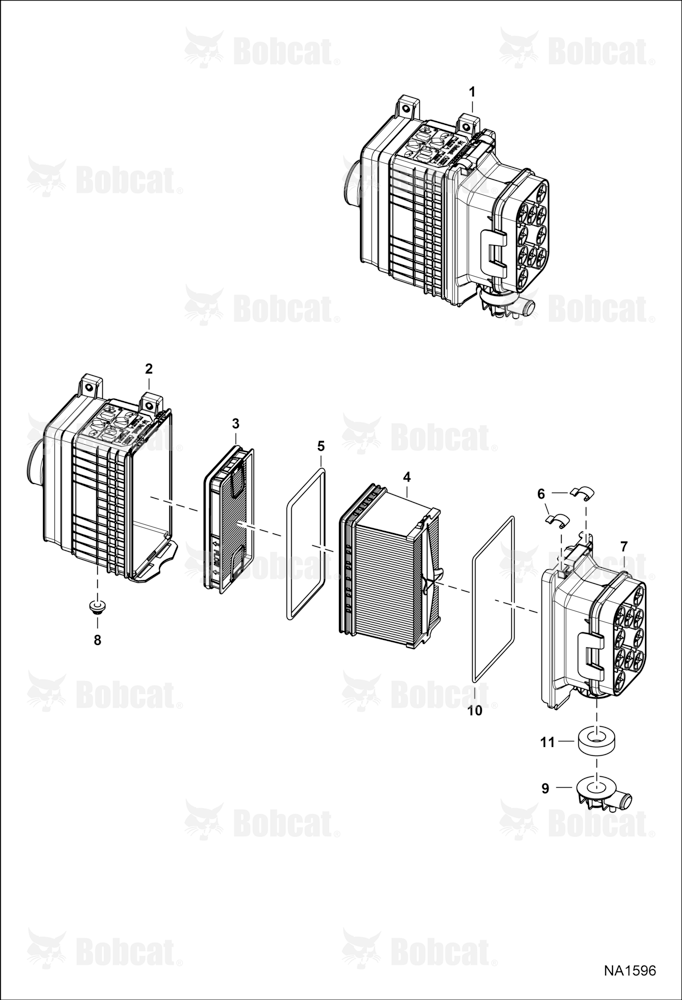 Air Cleaner  A3P211001 - A3P213444