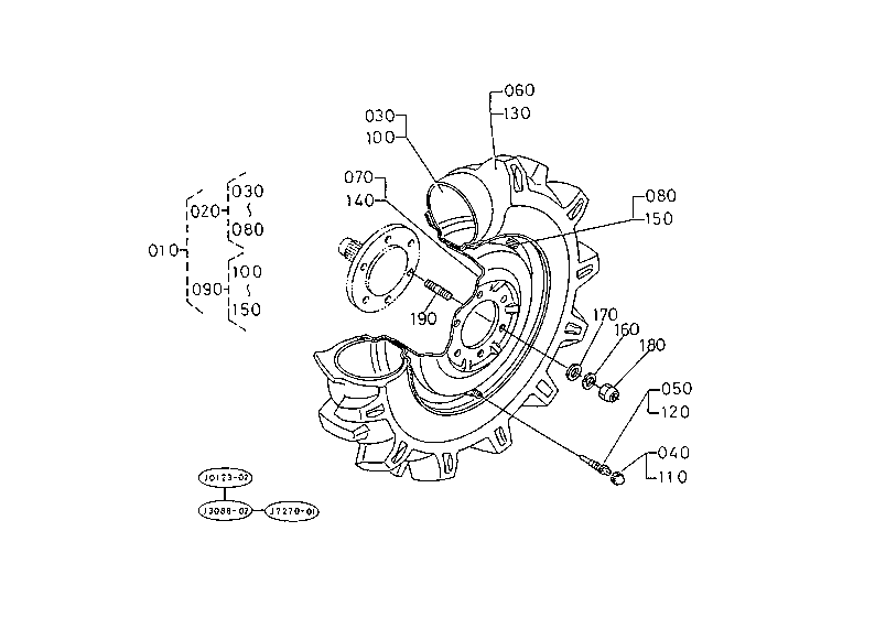 Front Wheel (7-16 Fslm)