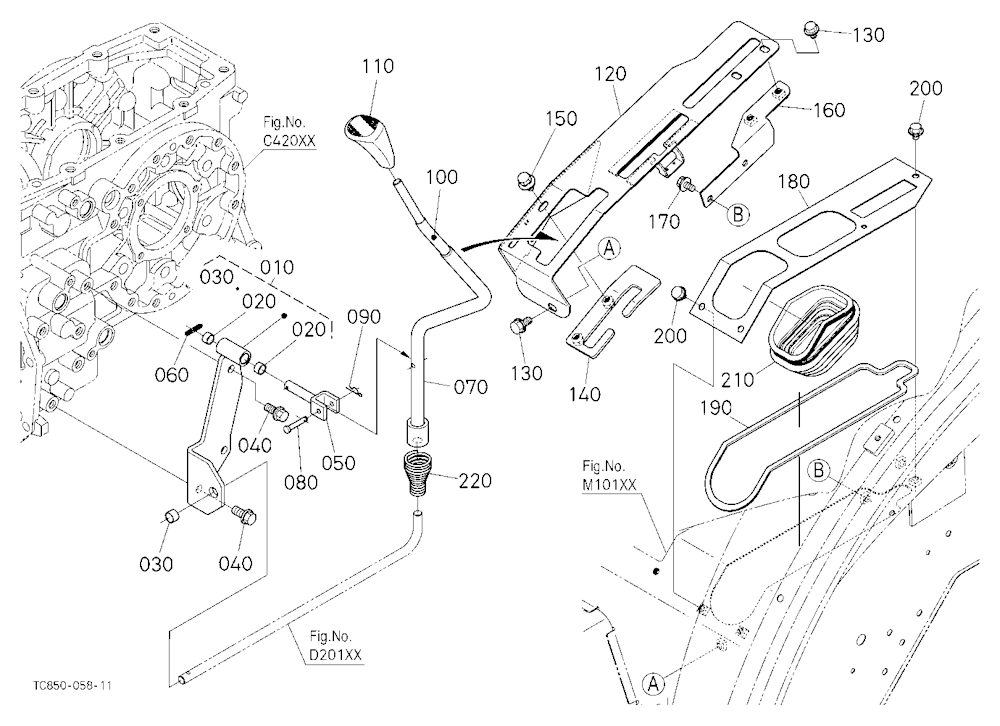Main Gear Shift Lever