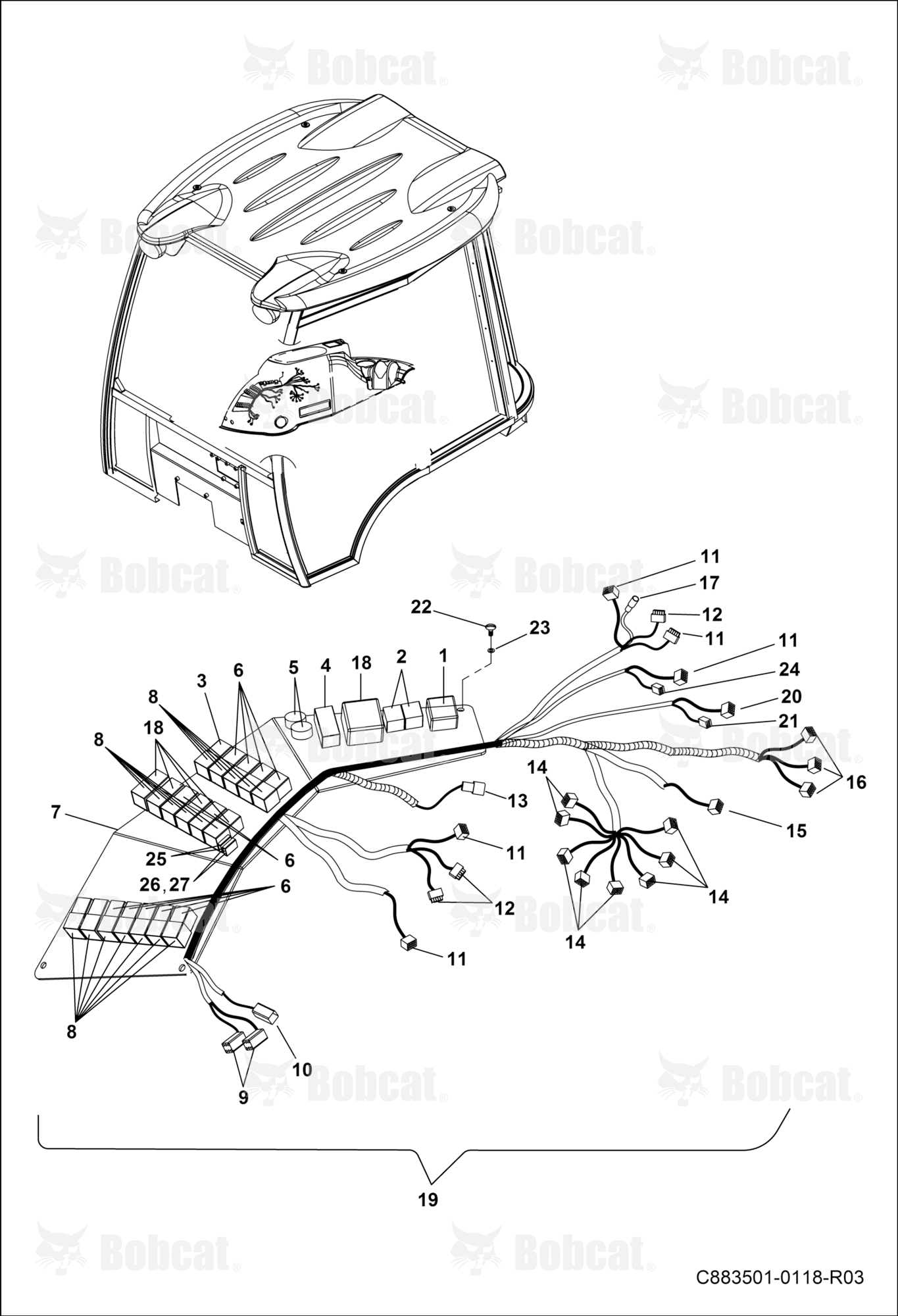 Relay Fitting Group  B45111001 - B45111554