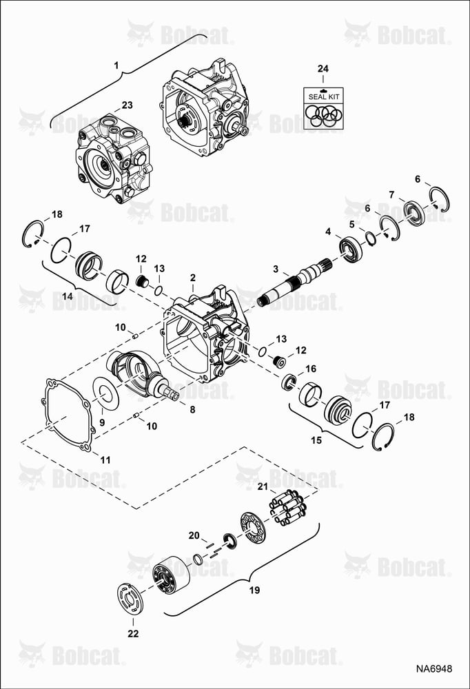 Hydraulic Pump (Main Housing)
