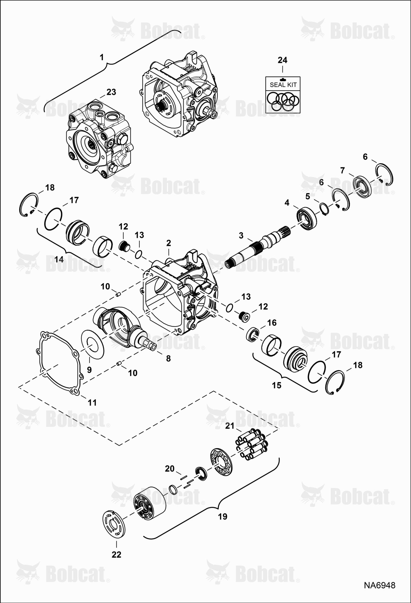 Hydraulic Pump (Main Housing)