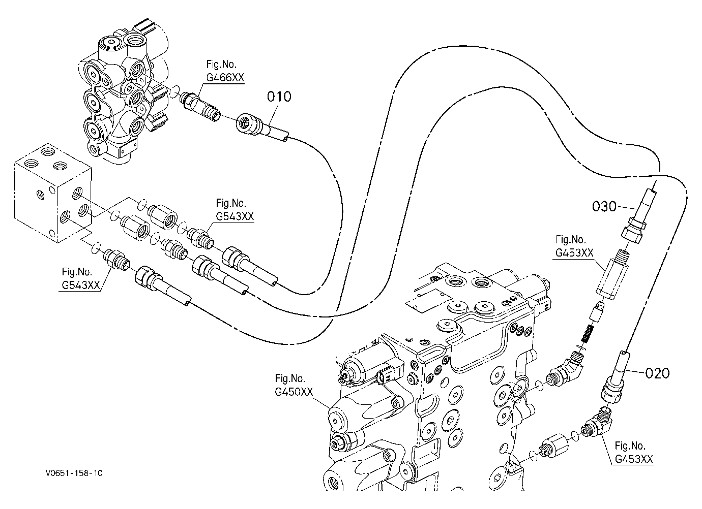 Oil Piping (Control Relay Right)
