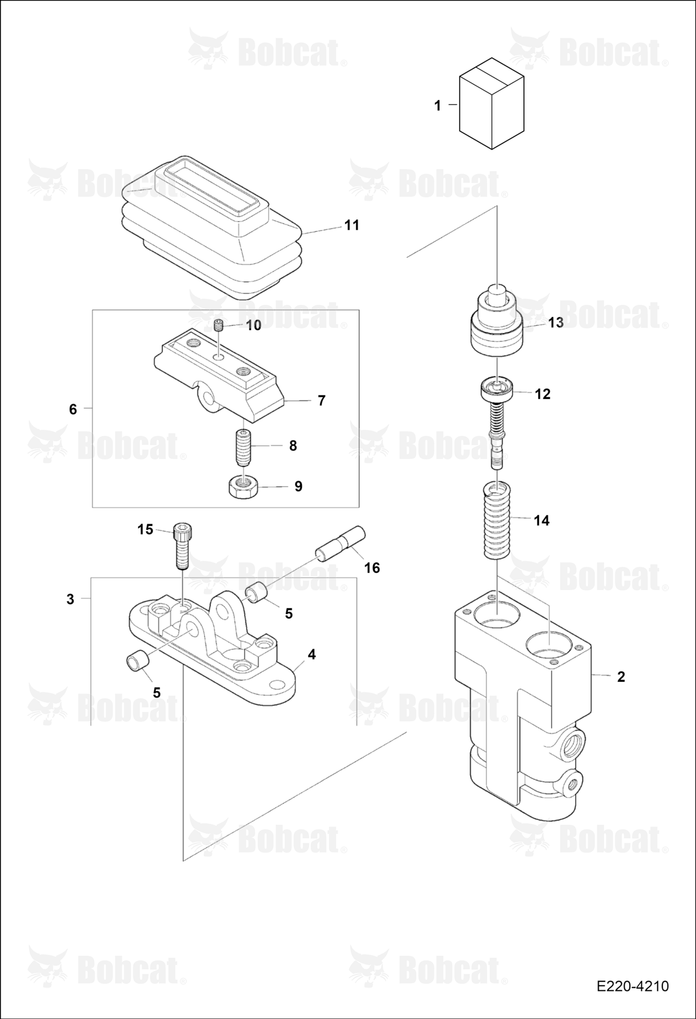 Pedal Valve (Two Way)