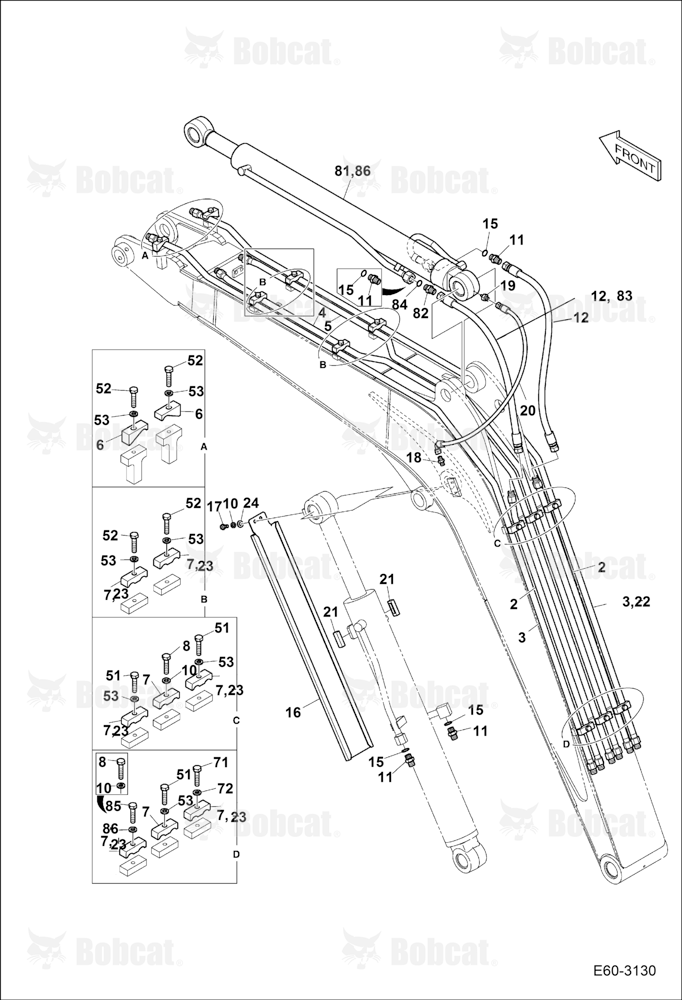 Hydraulic Circuitry (Boom Cylinder)