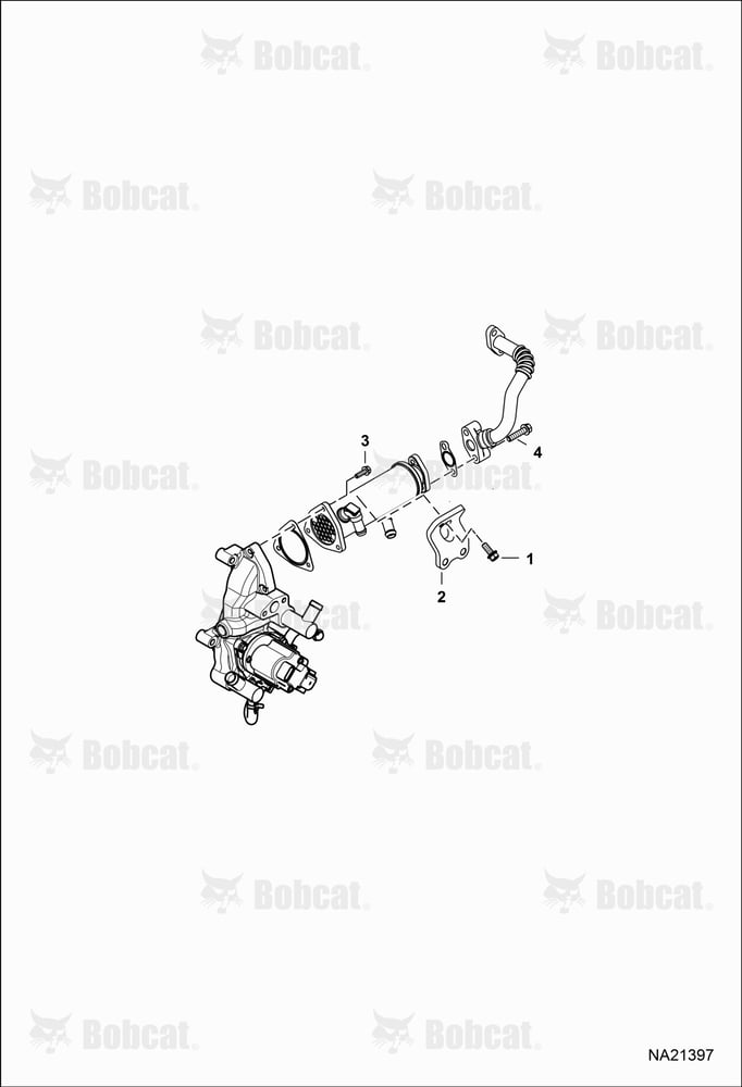 EGR Replacement Kit (Engines Equipped W/Tube Type Cooler EGR System)