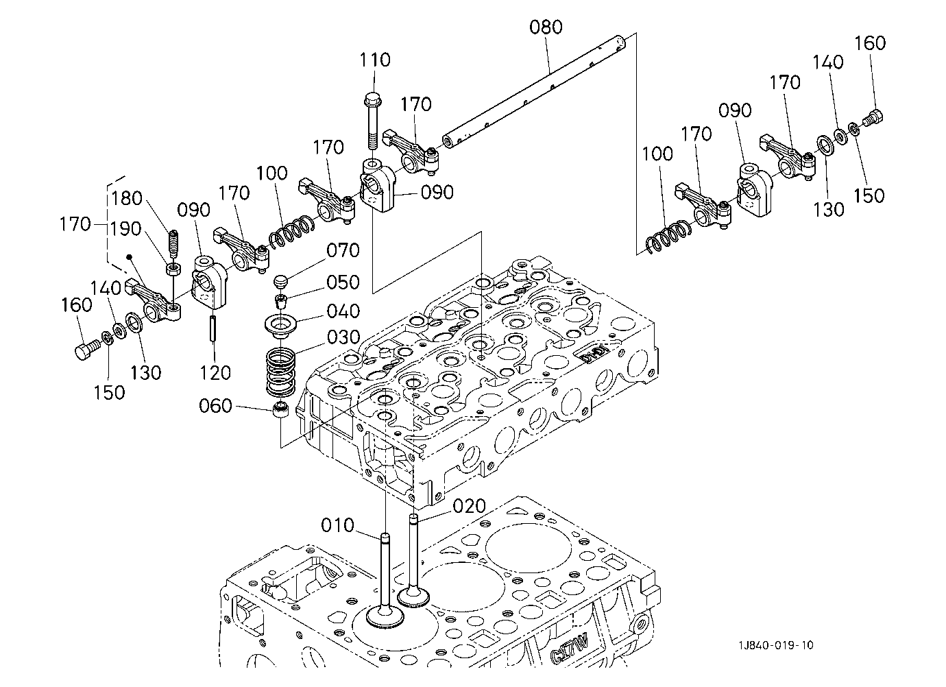 Valve And Rocker Arm