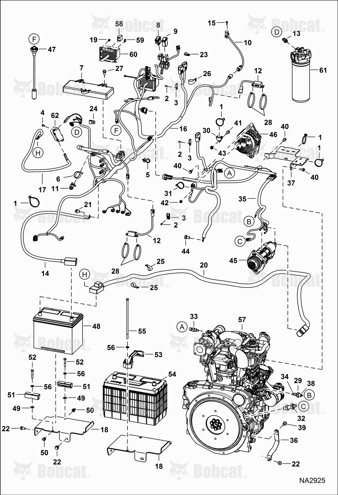 Engine Electrical  APFB11001 - APFB11999
