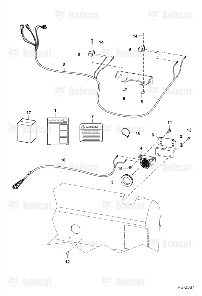 BACK-UP Alarm Kit (Manual Controls, AHC & ACS)