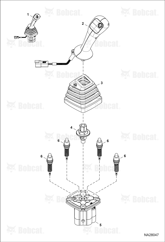 Backhoe Joystick (LH)