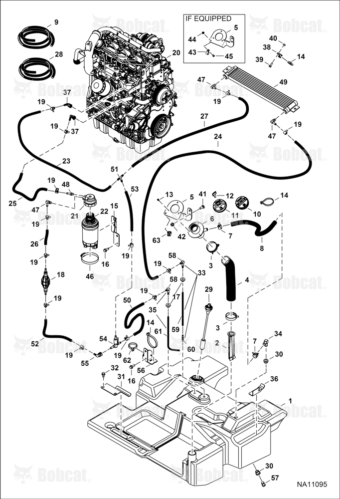 Engine & Attaching Parts (Fuel System) B3GY11040 - B3GY12702