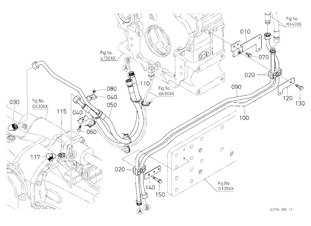 Steering Hose (Delivery) [Front Axle:Heavy Duty Ty