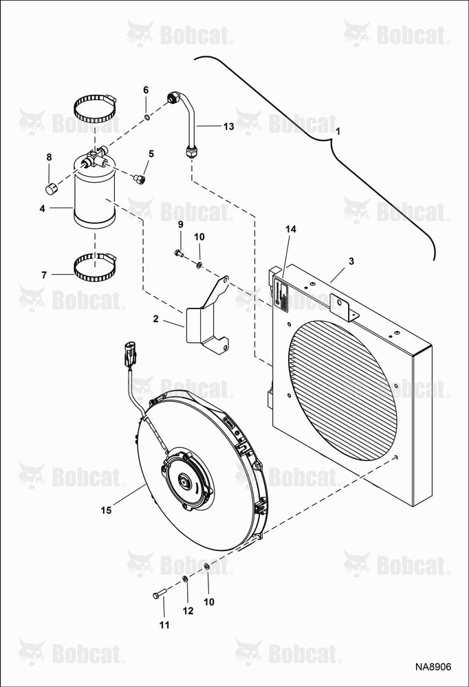 CONDENSER, A/C