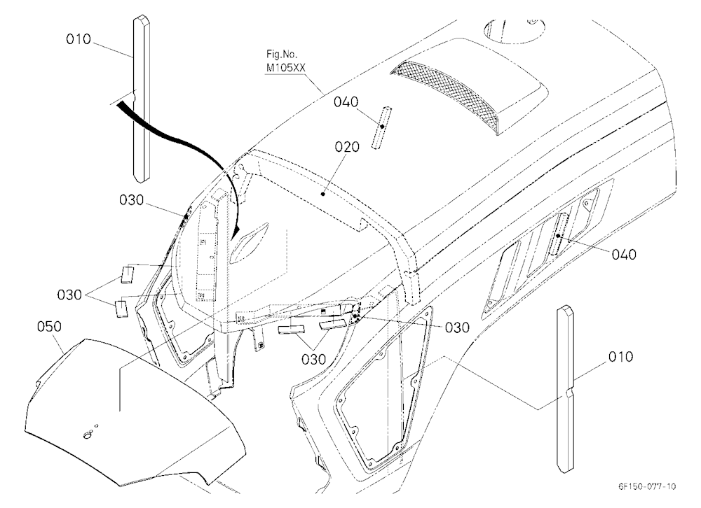 Bonnet (Cushion/Insulation)