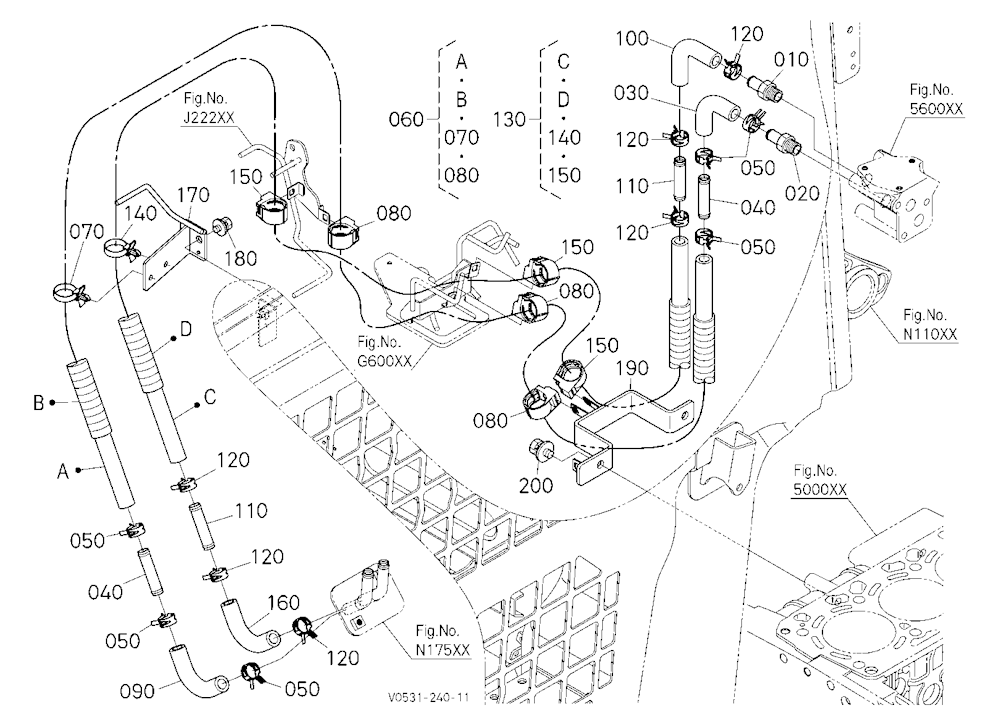 Heater Hose (Engine)