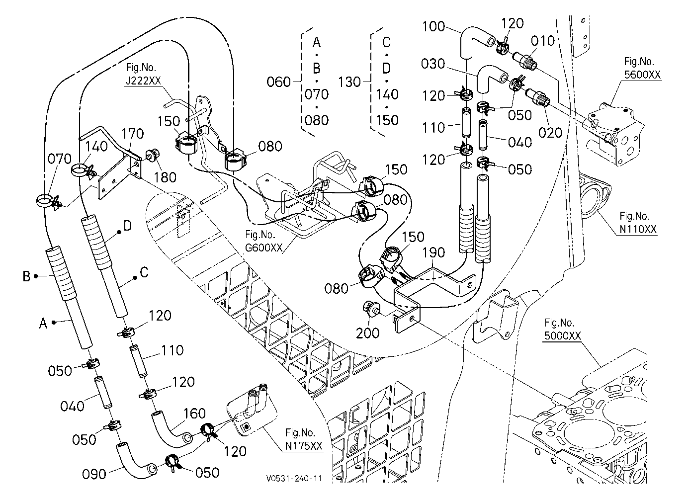 Heater Hose (Engine)