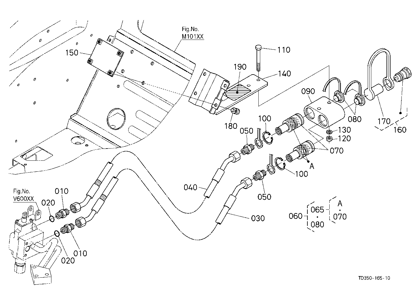 Auxiliary Control Valve Coupler (1St) [Option]