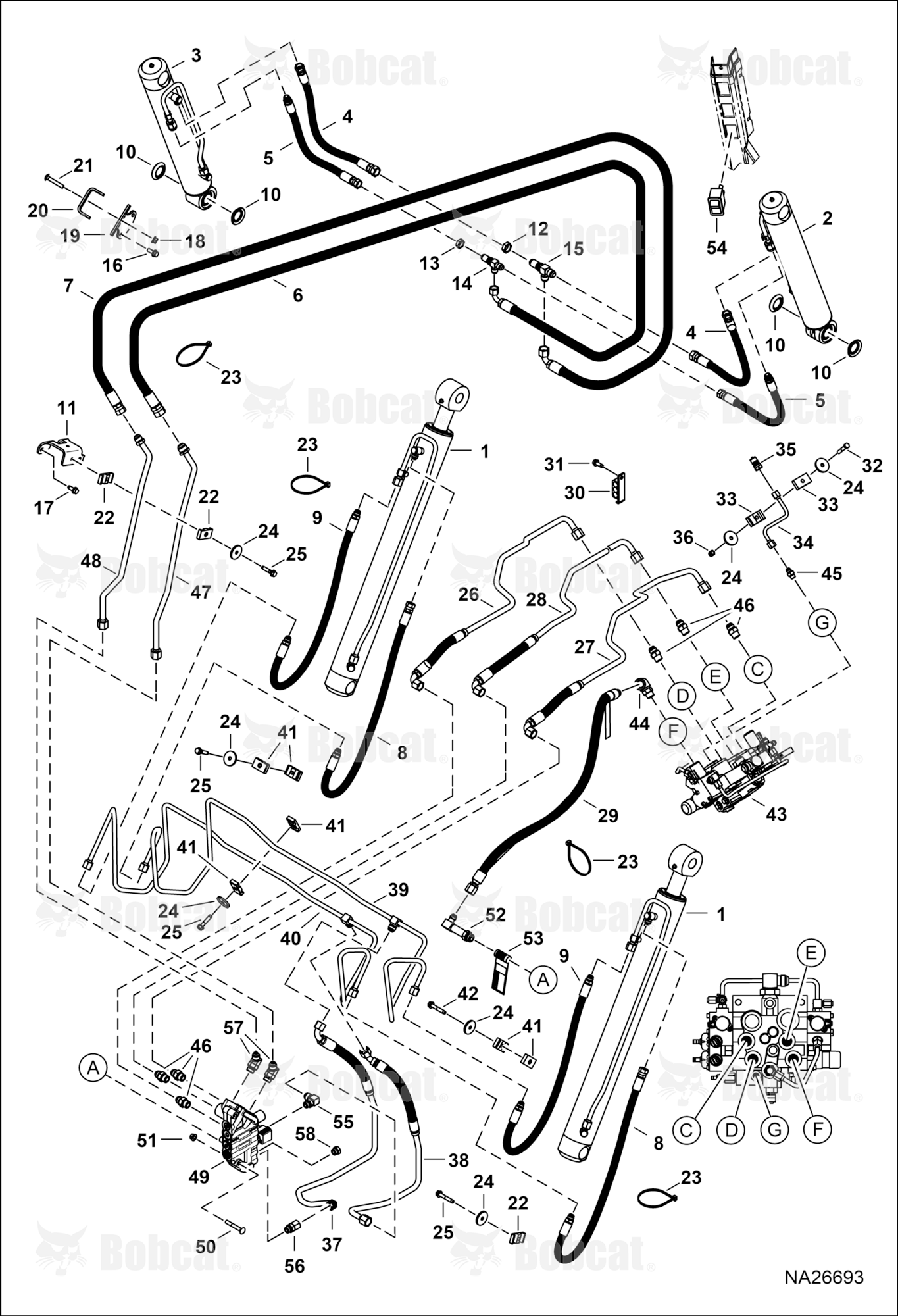 Hydraulic Circuitry (W/BPV Junction Block)