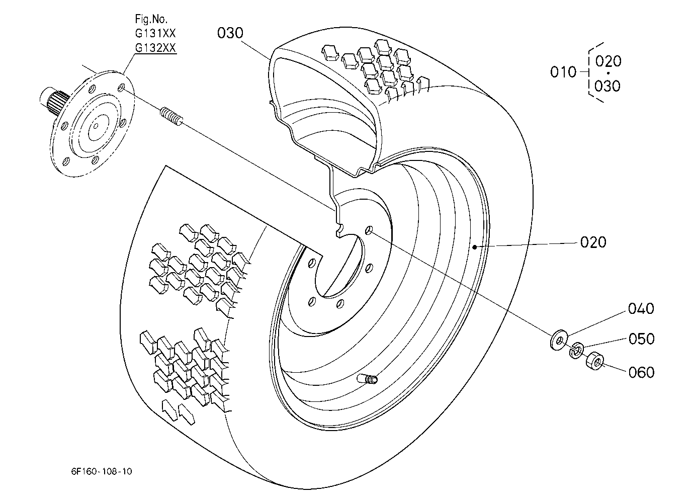Front Wheel (24*8.50-14)