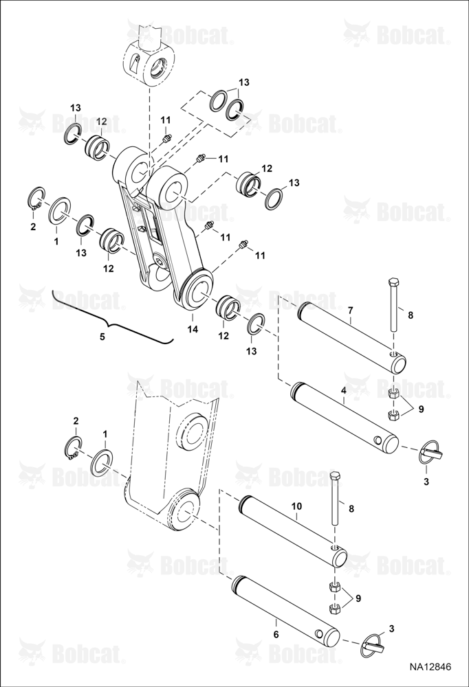 Bucket Link (Pin-On Attachment)