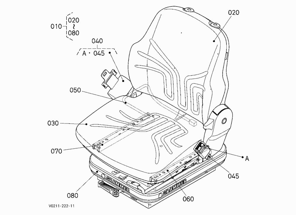 SEAT [COMPONENT PARTS]