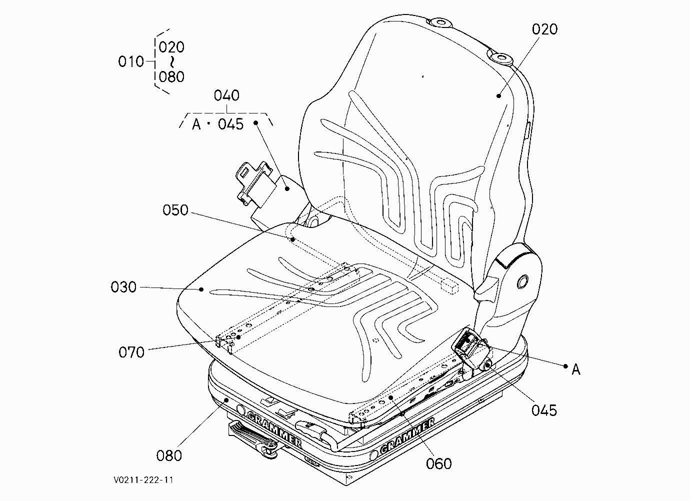 SEAT [COMPONENT PARTS]