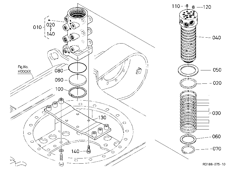 Rotary Joint (Component Parts)