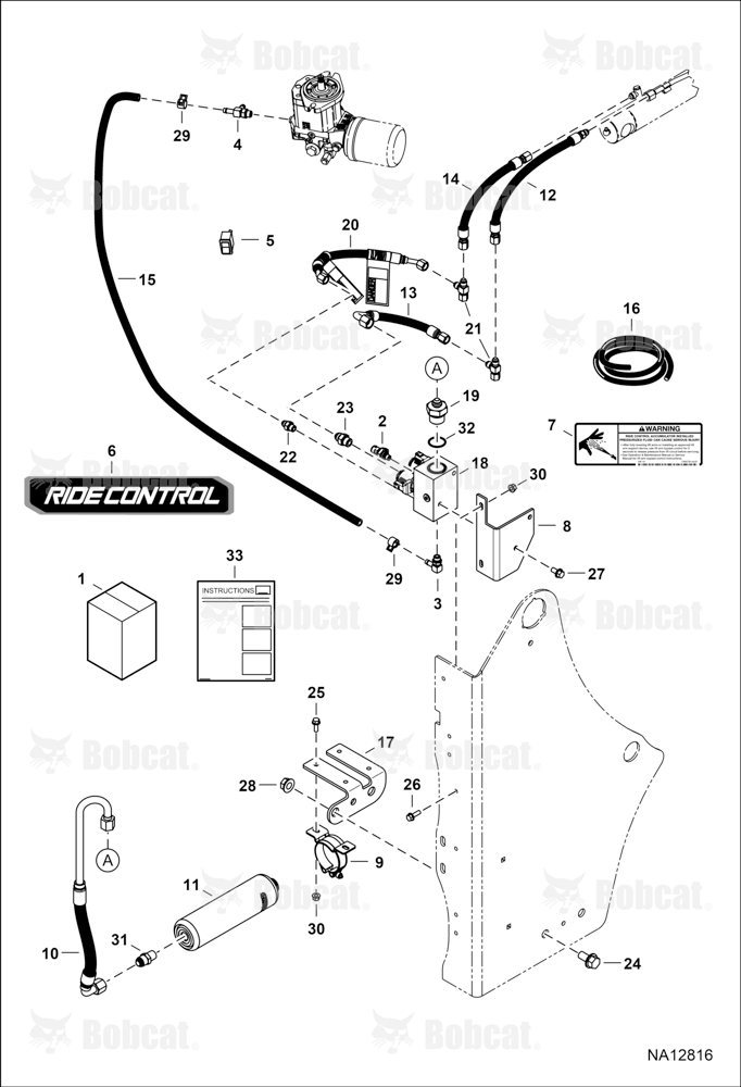 Ride Control Kit  AV9V12355 & Above