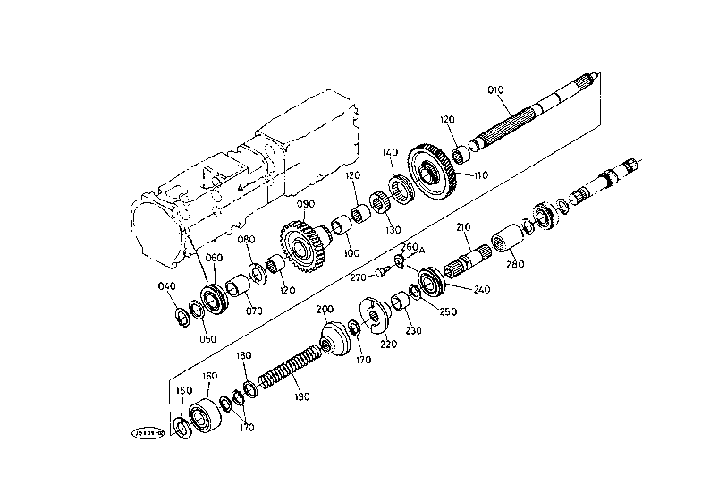 Pto Countershaft [With Wet Clutch]
