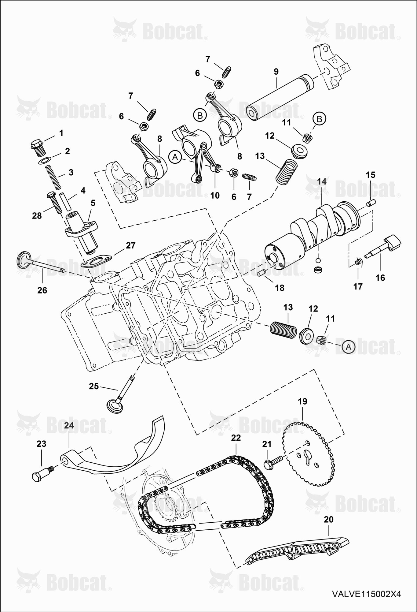 ENGINE, Camshaft & Valves