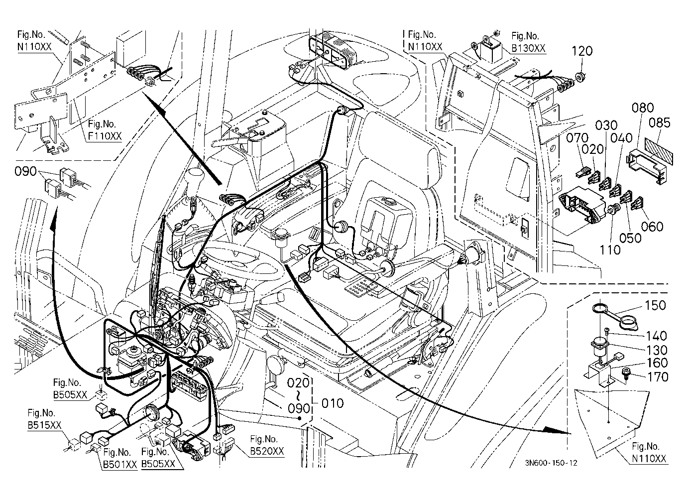 Electrical Wiring (Main) [Except Dual Speed Type]