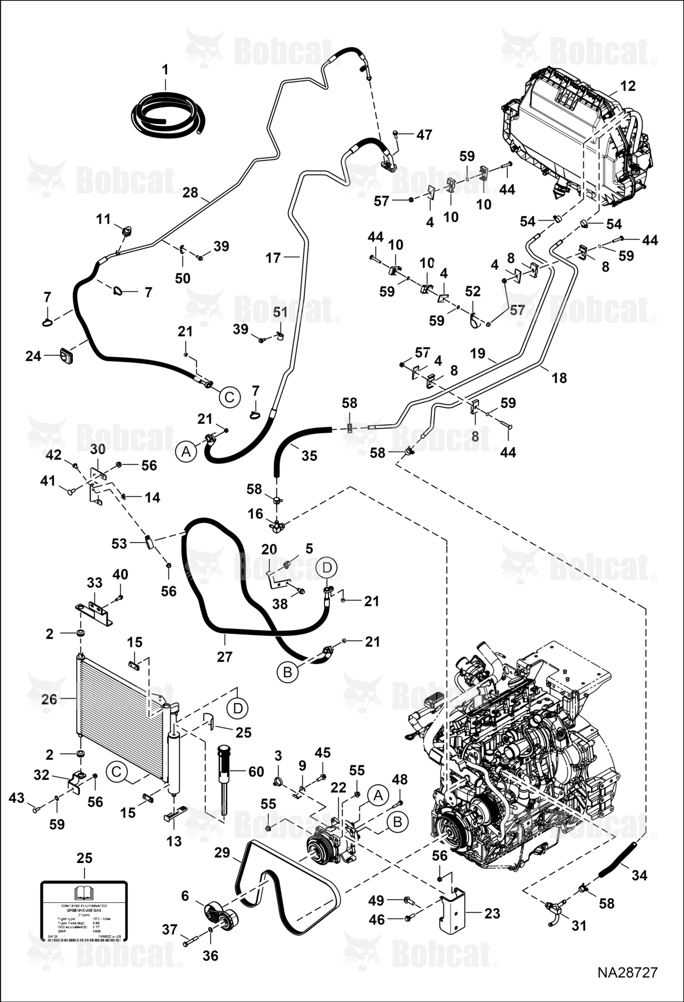 Heater & A/C (HVAC/Auto HVAC Plumbing)  B4SS11853 & Above