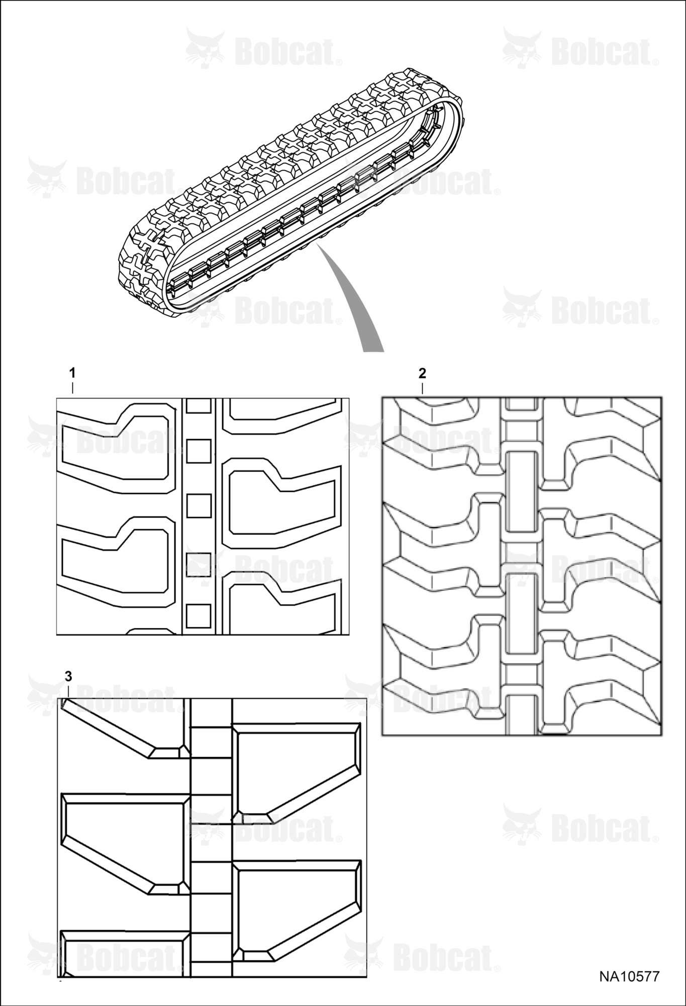 Tracks (Rubber)