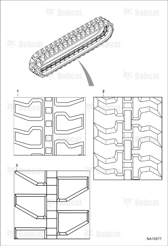 Tracks (Rubber)