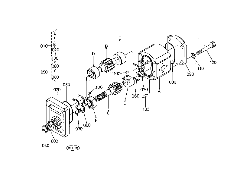 Hydraulic Pump [Component Parts]