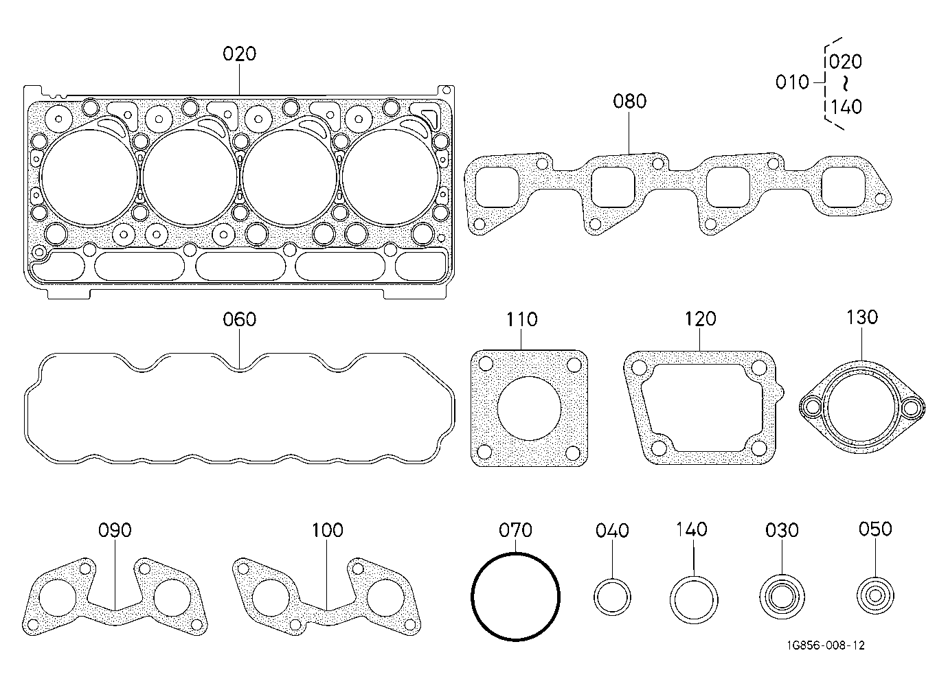 Upper Gasket Kit