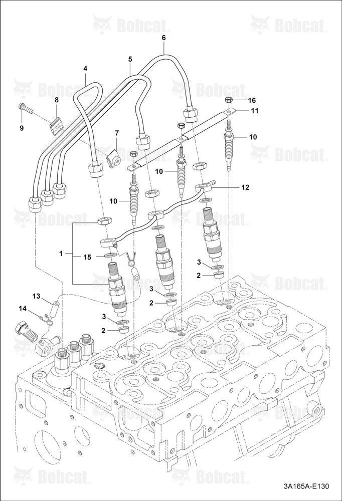 Fuel Injection System (Injectors, Pipes & Glow Plugs)