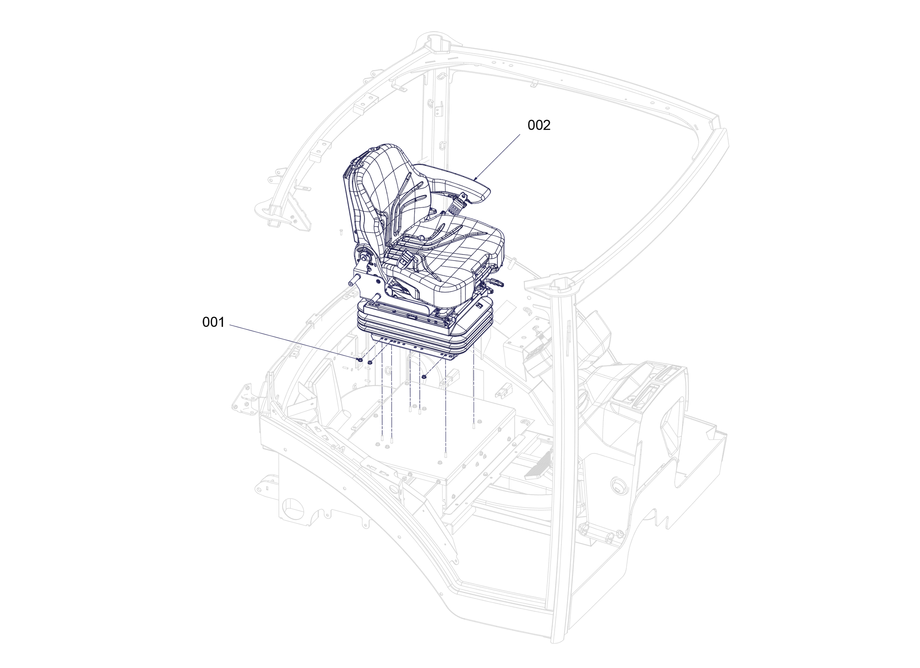 Seat, Operator - Basic - Range 1