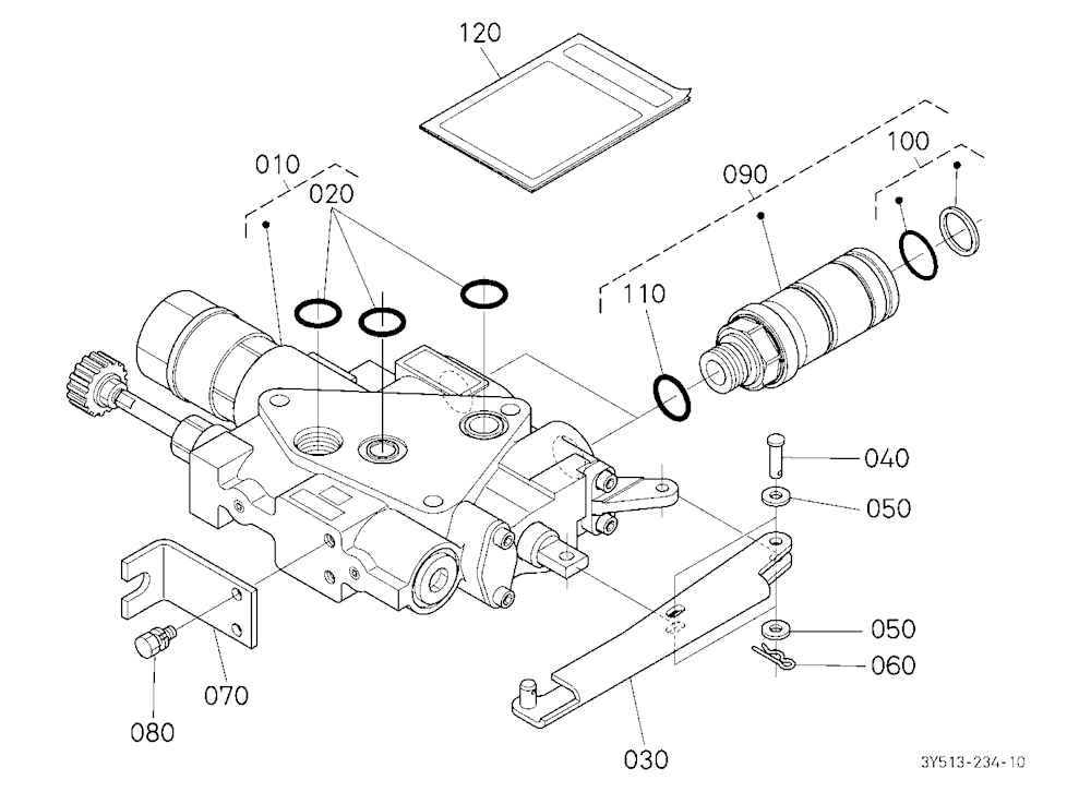 Auxiliary Control Valve Kit (Fd With Fc) (W/G No.M