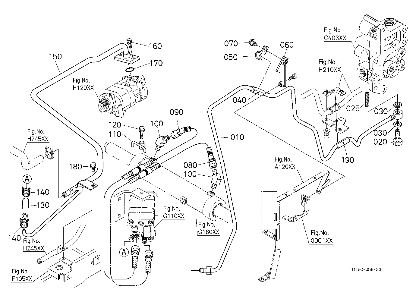 Hydraulic Oil Line (Ps)