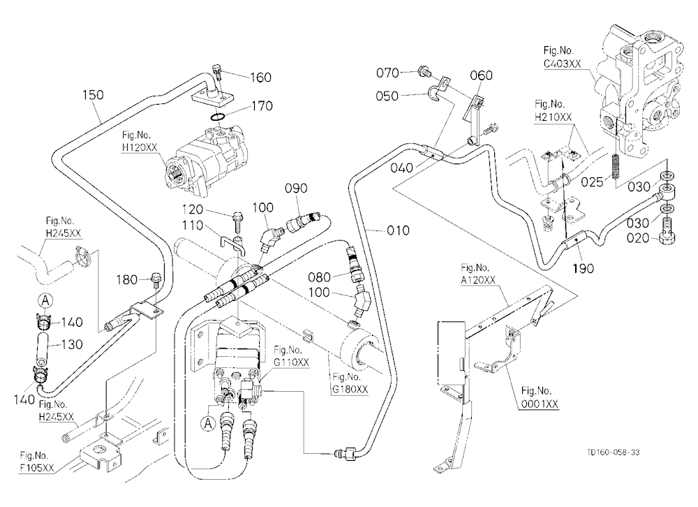 Hydraulic Oil Line (Ps)