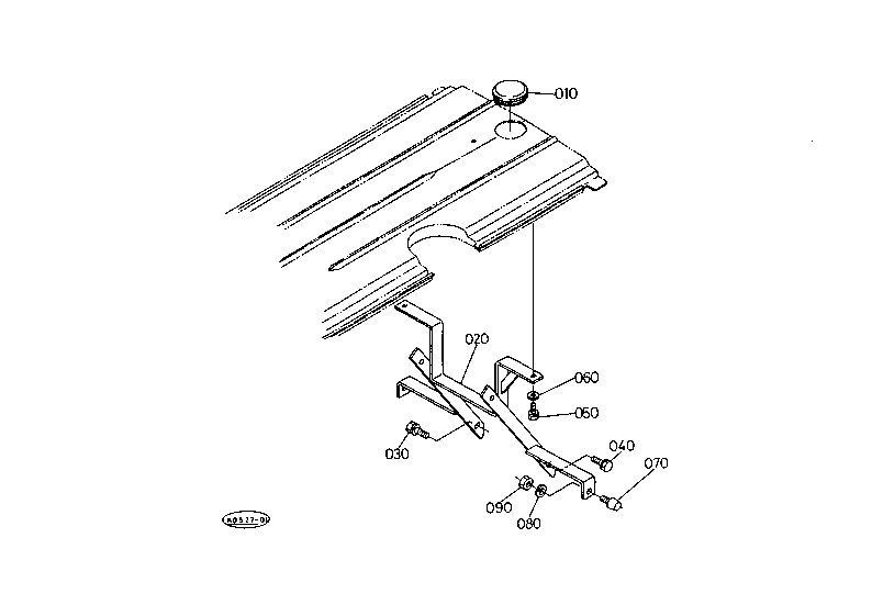 Hood Support (Bonnet Support) With Cab
