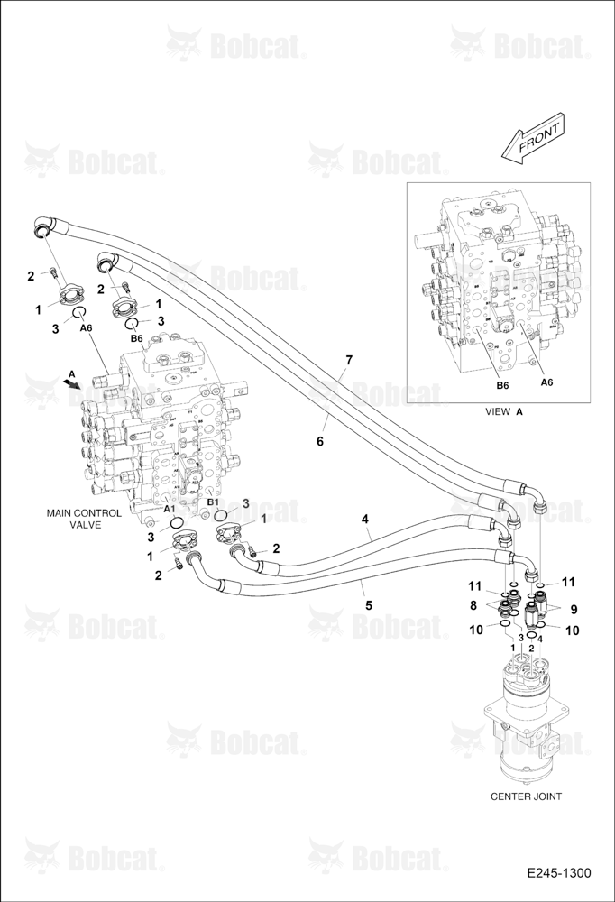 Main Piping (Five)(Center Joint)