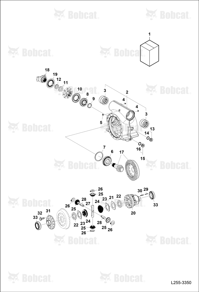 Differential Carrier (Rear Axle) (LSD)