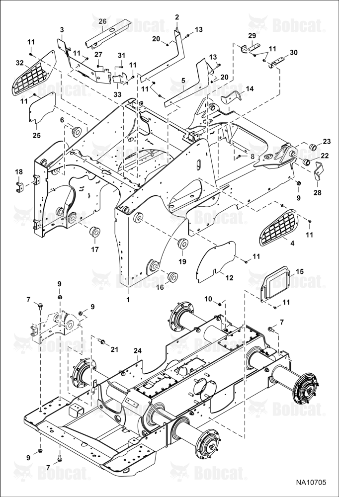 Main Frame ACS713191 & Above, ACSL12913 & Above