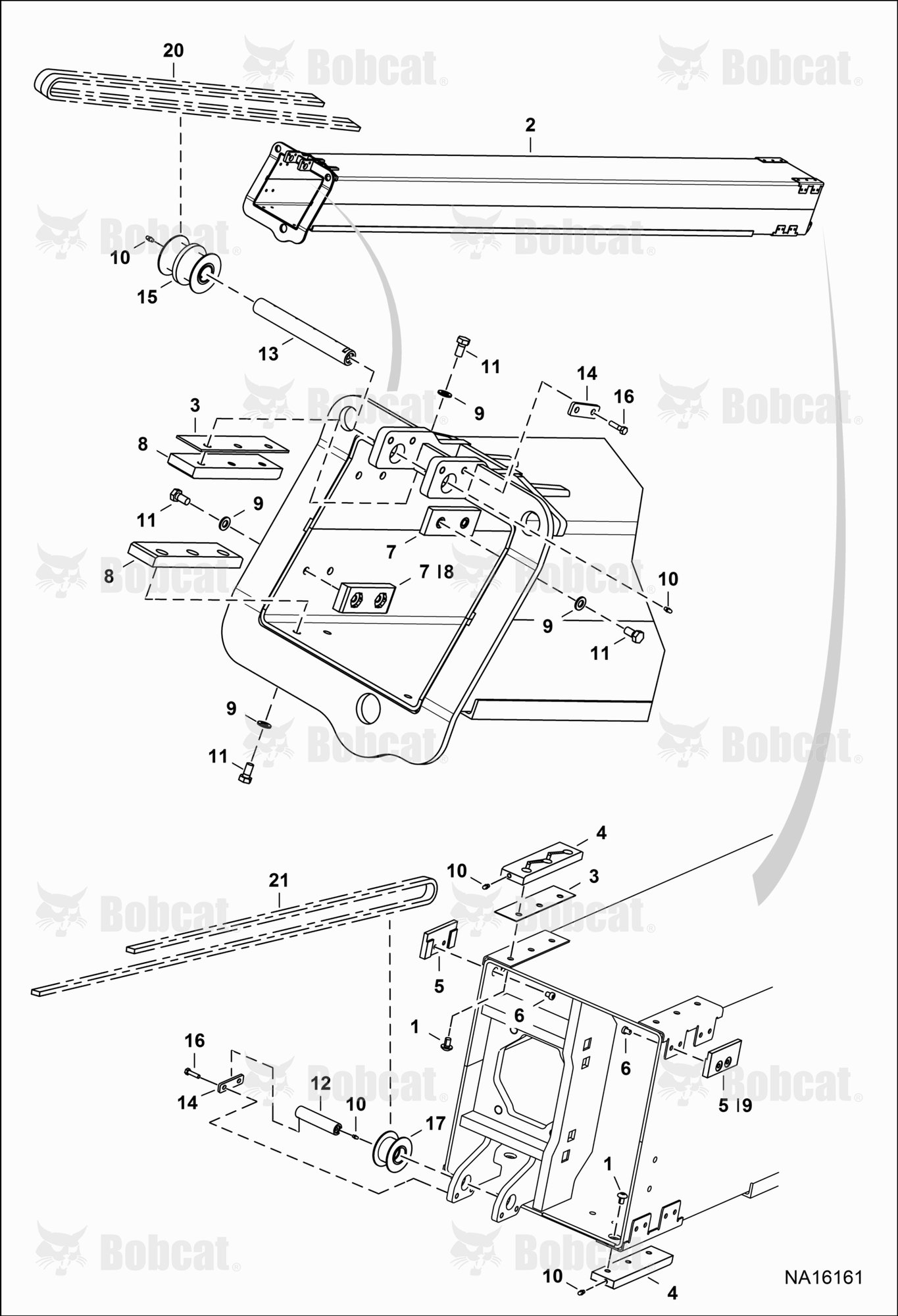 Intermediate Boom  B3GS14054 & Above, B3GT11001 & Above