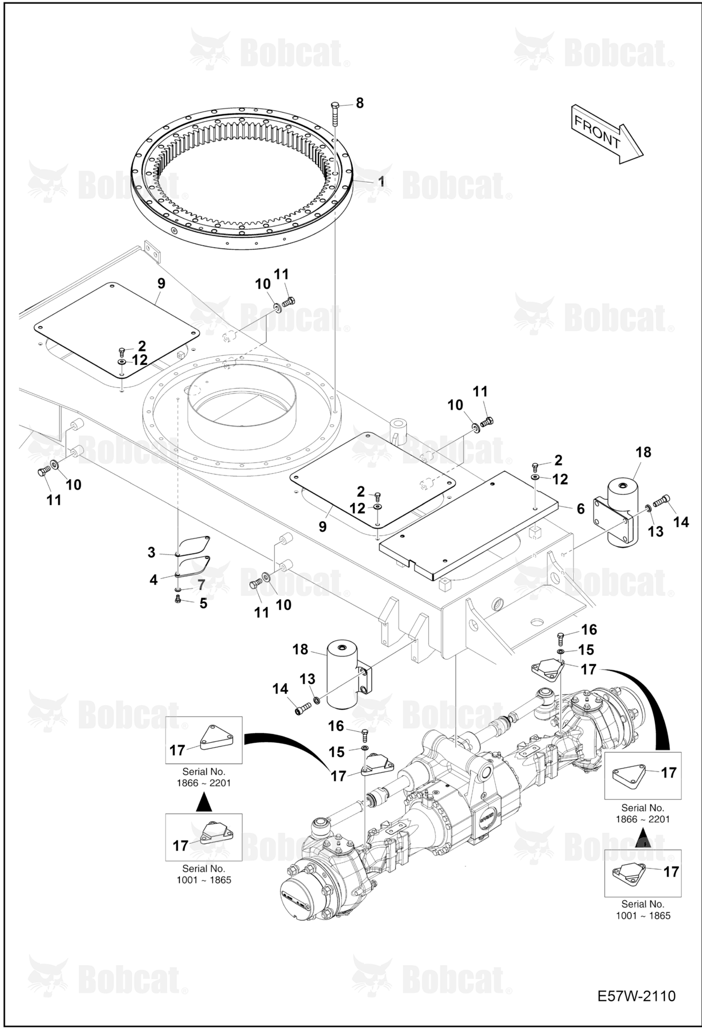 Undercarriage (Swing Bearing) (2)