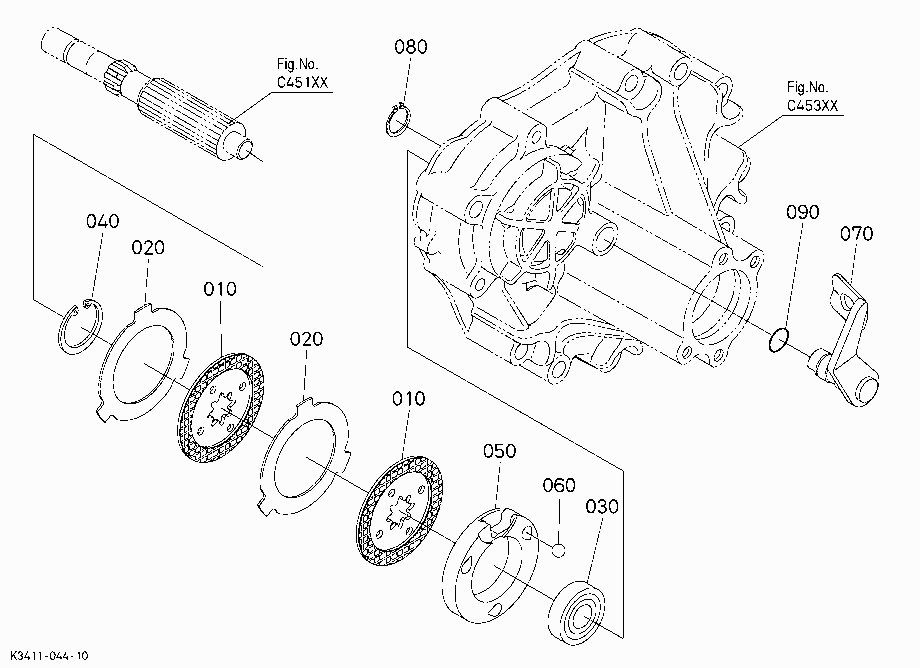 HST LH 4 [COMPONENT PARTS]